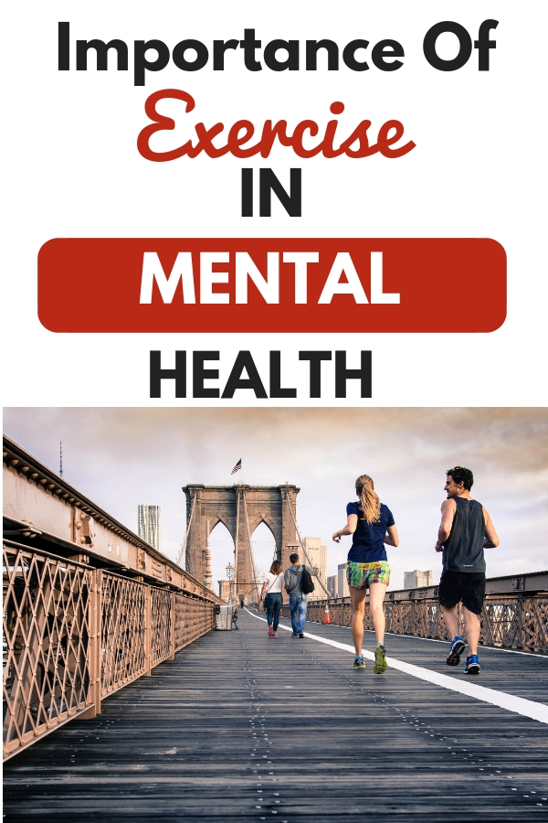 Importance of physical exercise in mental health